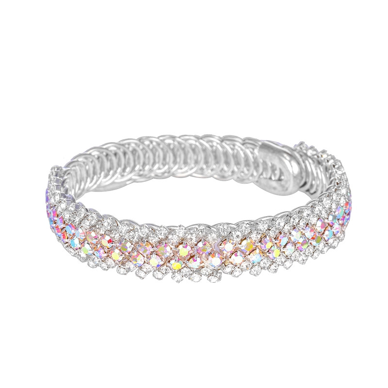 AB Crystal Prom Bracelet