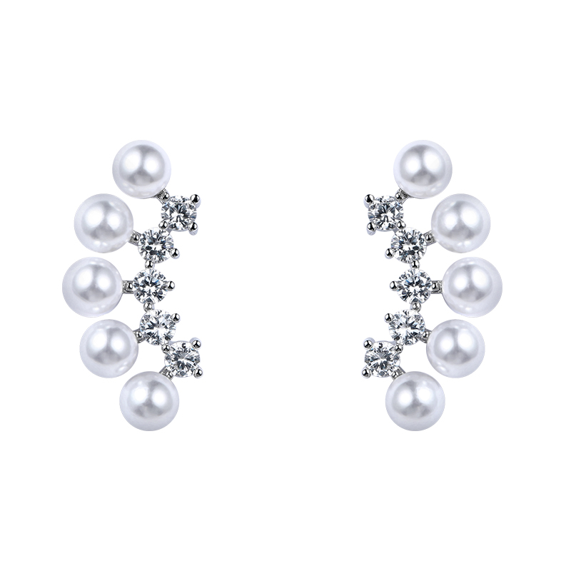 Bridesmaid Pearl Earrings