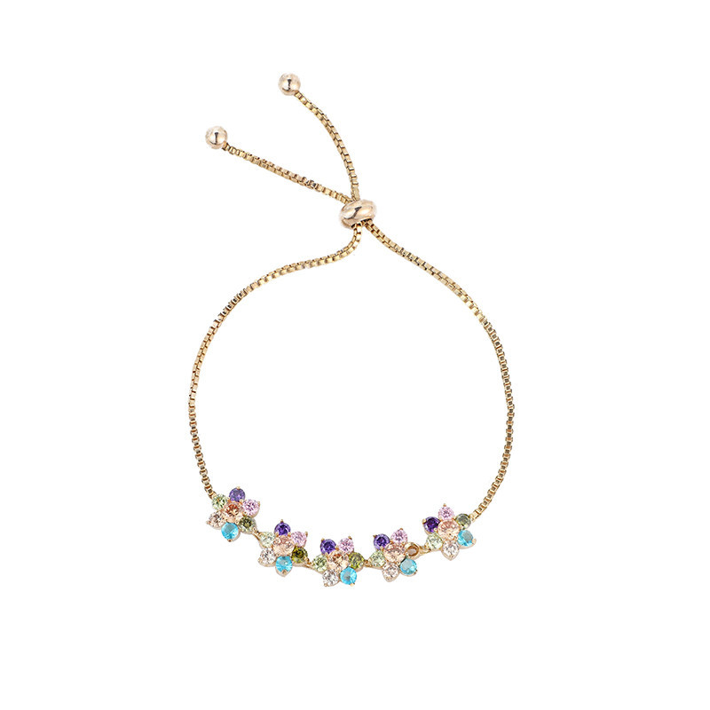 Color Floral Bracelet