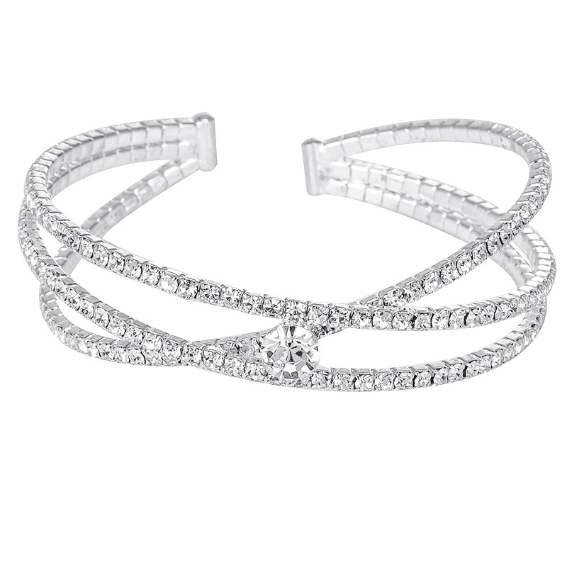 Cross Fine Crystal Bangle