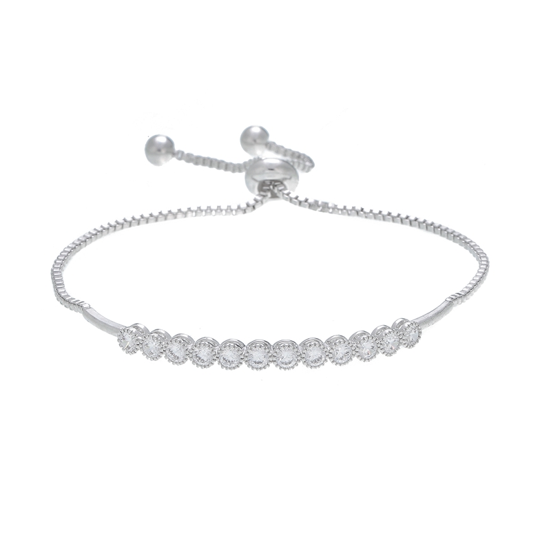 Delicate Round Crystal Bracelet