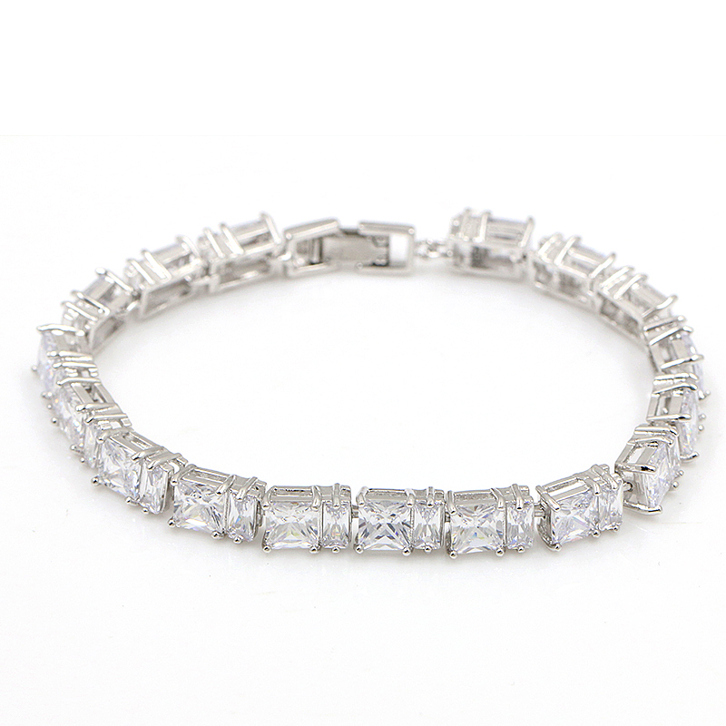 Emerald Cut Tennis Bracelet