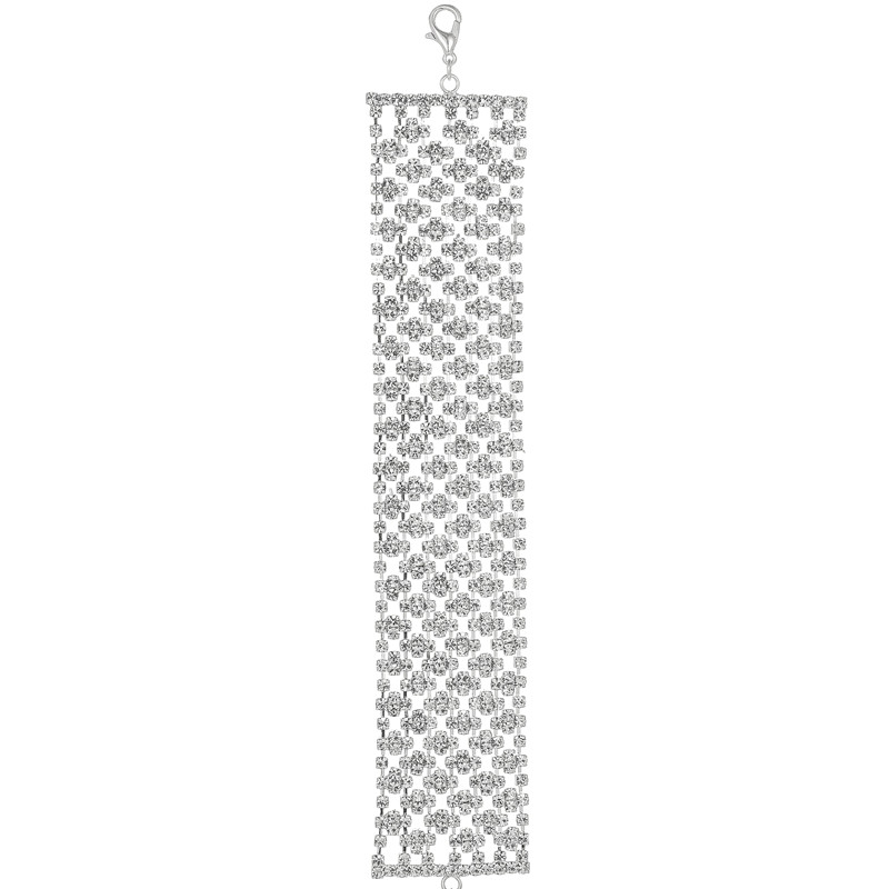Full Crystal Statement Cuff