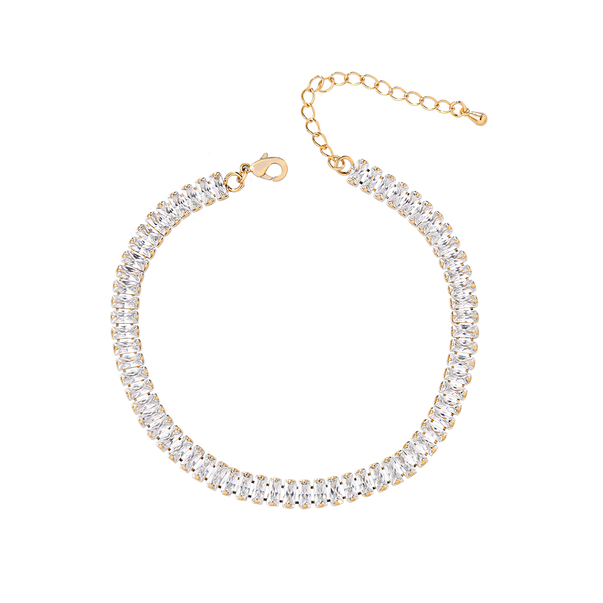 Gold Tennis Bracelet