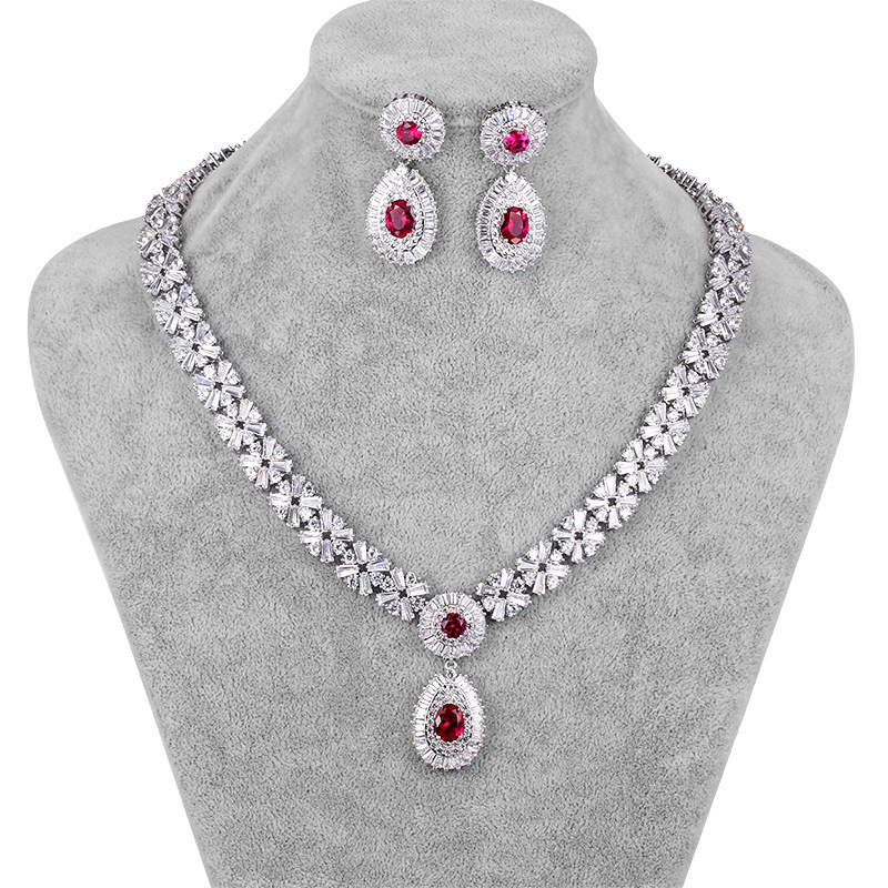 Red Gem Prom Set